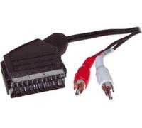 Shiverpeaks S/ Adattatore di connettività Video/ Audio-SCART Plug su 2 plugne da gioco (per audio) 2M (93153)