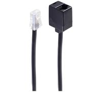 Shiverpeaks Western Prolunga [1x Spina RJ45 8p8c - 1x Presa RJ45 8p8c] 6 m Nero