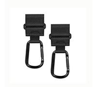 Shiwaki 2Pcs Multi-Purpose Webbing Hook,Carabiner Hook for Your’s Stroller Pram, The Same Applies To Homes, Gardens, Offices, Outdoors, etc