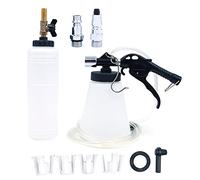 Shiwaki Kit di Strumenti per spurgo Fluido Freno a Vuoto Pneumatico e Frizione, Set Cambio Olio Freno Moto Camion Auto con estrattore e Bottiglia di Ricarica
