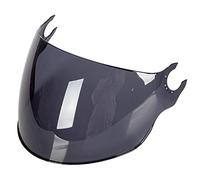 Shiwaki Visiera del casco Lente antigraffio Flip up Lente del parabrezza Visiera per LS2 of562 Sostituzione degli accessori Parti Facile da installare - Grigio
