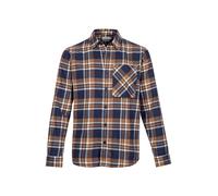 Shiwi Camicia 'Luke' beige chiaro / indaco / marrone Uomo Shiwi L