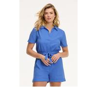 Shiwi Freya Mousseline Waffle Jumpsuit Beach Blue Taglia: L | Tute corte Outlet | Donna | Blu