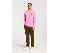 Shiwi Jude Regular Fit Off The Grid Longsleeve Pink Dusk Taglia: M | Maglie a manica lunga Outlet | Uomo | Rosa