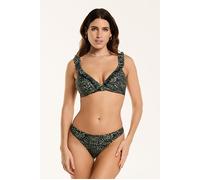 Shiwi Ladies Bobby Bikini Set Mixed Animal Forest Green Mixed Anim Taglia: 40 | Bikini Outlet | Donna | Verde