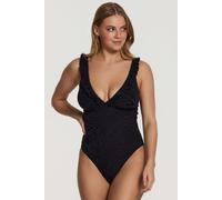 Shiwi Ladies Bobby Swimsuit Bermuda Tiger Structure Black Taglia: 34 | Costumi Interi Outlet | Donna | Nero