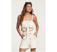 Shiwi Ladies Bonaire Top Mousseline Waffle Jet Stream White Taglia: L | Canottiere Outlet | Donna | Bianco