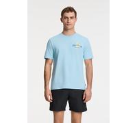 Shiwi Liam Regular T-shirt Paradise Blue Sky Taglia: XL | T-shirt stampate Outlet | Uomo | Blu