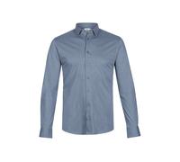 Shiwi Men Pique Shirt Pablo Denim Grey Taglia: XXL | Camicie Casual Outlet | Uomo | Blu