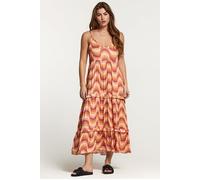 Shiwi Sicily Dress Groovy Wave Frozen Choco Brown Taglia: M | Abiti Midi Outlet | Donna | Marrone