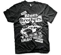 SHIXUED Blues Brothers- Band Back Together Men's T-Shirt Black M