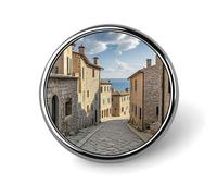 Shiyan House - Spilla rotonda in metallo, personalizzata, adatta per abbigliamento, borse, cappelli, spilla stampata umoristica, accessori per feste per uomini e donne