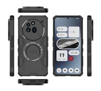 SHIZHNNG Case Cover, Compatibile con Nothing Phone 3A PRO, Custodia Robusta Antiurto, Rigida, Sottile e Solida, con Supporto for la Ricarica Wireless.(Siyah)