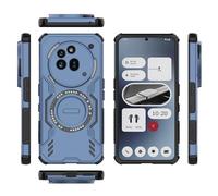SHIZHNNG Case Cover, Compatibile con Nothing Phone 3A PRO, Custodia Robusta Antiurto, Rigida, Sottile e Solida, con Supporto for la Ricarica Wireless.(Mavi)