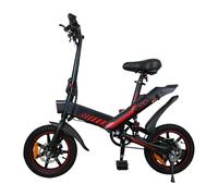 SHIZHUNIAO Bicicletta Elettrica Pieghevole, 14" Bike Elettrica Adulto con 36V 10.4AH/6AH Batteria al Litio, Bici Elettrica Uomo Donna, Max Velocità 25km/h,Fino a 30-45km,Pedalata Assistita