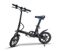 SHIZHUNIAO Bicicletta Elettrica Pieghevole, 14" Bike Elettrica Adulto con 36V 10.4AH/6AH Batteria al Litio, Bici Elettrica Uomo Donna, Max Velocità 25km/h,Fino a 30-45km,Pedalata Assistita