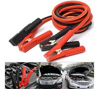 SHJOEE 2000A Cavi Batteria Auto Cavo di Avviamento Batteria 12/24V Cavi Avviamento per Auto 25mm² Cavo Ausiliario di Avviamento per Soccorso Emergenza Cavi Batteria Auto Moto Camper Camion 2 x 3 m