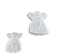 shjxi a forma di angelo per resina, per colata in silicone natalizio, decorazioni per la casa, per officine, attività del fine settimana, fai da te, insegnanti d'arte, amanti del fai