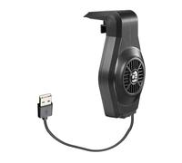 shjxi Aquarium Fan, Small Cooling Device, Adjustable Speed Controller, Compact and Space-Saving Clip On Design, Quiet Mountable Tank Fan for Freshwater, Saltwater, Tanks, Black