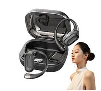 shjxi Auricolari aperti, wireless, portatili, sportivi, veri lettori wireless, design leggero e impermeabile, vestibilità comoda per donne e bambini, corsa e nuoto, streaming dal