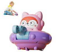 shjxi Auto Giocattolo a Rinvio | Veicoli Animali Premi e Vai - Giocattoli Veicolo Interattivi Spingi E Gioca | Per Bambini Ragazze Viaggio Aula Camera Prescolastico Vacanza Natale Giorno Dei Bambini