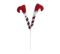 shjxi Christmas Decorations Indoor - Plush Toy Leg Ornaments, Stuffed Holiday Legs for Christmas Tree, Fireplace, Wreaths, Home, Outdoor, And Car Seasonal Decor, Soft And Festive