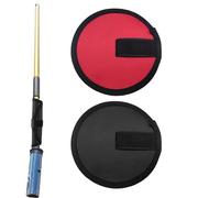shjxi Copertura per esca, 2 x coperture per ami da pesca, per riporre esche, per canna da pesca, protezione per esche d'acqua dolce e salata, e nero, Refer to description, Unisex