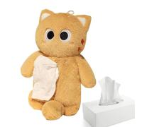 shjxi Cute Cat Pencil Case | Stuffed Animal Pencil Pouch | Cat Design Stationery Bag | Pencil Case With Cute Animals Kids Stationery Storage Bag Stuffed Cat Pencil Case for School Crayons and Eraser