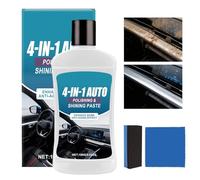 shjxi Detergente per interni 'auto, 100 g, ripristino e lucidante, detergente per veicoli, per la pulizia di sedili, rivestimenti in pelle, cruscotto, pannelli e manutenzione