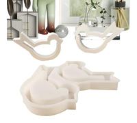 shjxi in silicone a forma di animale | Decorazione in cemento a forma di cava | Stampo per la realizzazione di per feste, matrimoni, decorazione da tavolo per la casa