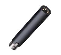 shjxi Microphone Preamp Booster, Compact Dynamic Mic Gain Amplifier, Low-Noise 48V Phantom Preamplifier for Studio Recording and Live Streaming 3.98x0.75x0.75 Inches
