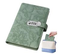 shjxi Notebook pianificatore di budget - di risparmio a 3 cifre, lucchetto con combinazione di sicurezza, di risparmio di denaro per liberi professionisti, famiglie principianti, viaggi in