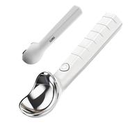 shjxi Pala per Riscaldabile Ricaricabile | in Acciaio Riscaldamento Automatico Portatile | Cucchiaio Scalda| Ideale per Cucina, Bambini, Feste, Sandwich, Biscotti, Barrette