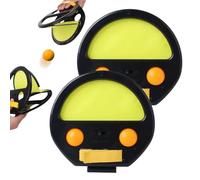 shjxi Pocket Game, Ball Toss Set, Handheld Catch Toy, Includes Four Soft Balls, Outdoor Sports Game for Kid, Garden Play, Backyard Fun, Group Activity, Family Time, 7.48x7.48x8.46 Inches