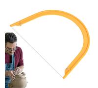 shjxi Pottery Wire Cutter Tool, U Form Ceramic Slip Blade with Wood Handles, Angle Bevel Bow Mud Slicer, Steel Cord Sculpting Device for Clay And Modeling 7.87x6.3 Inches
