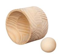shjxi Pressa per , pressa manuale in legno, forma rotonda per ravioli, pratico utensile da cucina per domestica