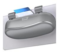 shjxi Supporto per occhiali da sole per parasole auto, accessorio universale per veicoli, per occhiali, per denaro, chiavi, carte, viaggi, compleanno, festa della mamma, veicolo, guida