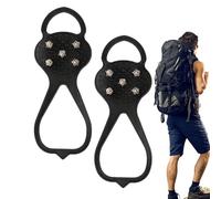 shjxi Tacchetti per ghiaccio per scarpe, 2 pezzi, trazione per stivali