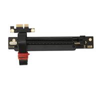 SHK-1X18-16X27 Cavo di Prolunga PCIE da 1X a 16X, Lavello 5U Gold Finger, Adattatore PCIE con Doppia Striscia di Protezione Ad Alta velocità, 20 Cm