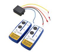Shkalacar 12 V Telecomando per argano senza fili,2 pezzi Kit telecomando per verricello per console senza fili fino a 50 ft per Jeep ATV SUV, avec batterie