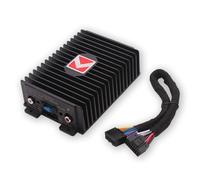 Shkalacar Amplificatore DSP per Auto, 4 Canali 80Wx4 Modifica Audio Amplificatore di Potenza Processore Audio Digitale Classe A/B per Lettore Auto Android