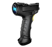 Shkalacar Compressore d'Aria per Auto Senza Fili da 120 W Gonfiatore per Pneumatici Ricaricabile USB Portatile Display Digitale Manometro per Pompa Gonfiabile Accessori per Auto