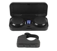 Shkalacar Cuffie Wireless per Casco da Sci, Auricolare per Moto, Altoparlante Wireless Casco con Telecomando Durata della Batteria di 50 Ore Cancellazione Attiva del Rumore,