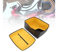 Shkalacar Fodera Interna del Contenitore Superiore del Motociclo della Fodera del Contenitore del Motociclo del PU del Cuoio 45L per la Scatola Superiore Universale della Lega di (Giallo)