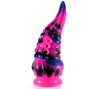 Shkanla Tentacolo Realistico Mostro Dildo, 22cm grande spessore dildo con forte ventosa, silicone enorme fantasia polpo anale Plug Prostata Massaggiatore Giocattoli del sesso per adulti per le donne