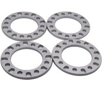 SHLPDFM 4 distanziali da 12 mm, 8 fori, 8 x 165,1 mm, 8 x 170 mm, 8 x 180 mm, per Chevy Ford GMC D-o-d-g-e Ram F-250 E-350 Ram 2500