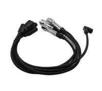 SHLPDFM 5 cavi di accensione per VW Golf 1 Cabrio Golf 2 3 Caddy Audi 80 B2 B3 Coupe 85 891H0998031