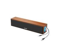 SHLWYG Altoparlanti per computer in legno, altoparlanti multimediali Bluetooth, altoparlanti plug-in Bluetooth, altoparlanti per computer - adatti per computer, TV, smartphone, ecc.