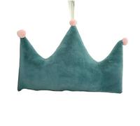 SHMEKUN Cuscino A Forma di Cuore di Nuvola Cuscino per La Casa Sleep Cuscino Decorazione-Corona Verde （65x45cm）