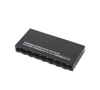 SHMKBDPF 1 convertitore multimediale in fibra Gigabit da 8SC a 2RJ45 1000M 4A+4B Porte 1310/1550nm 20KM